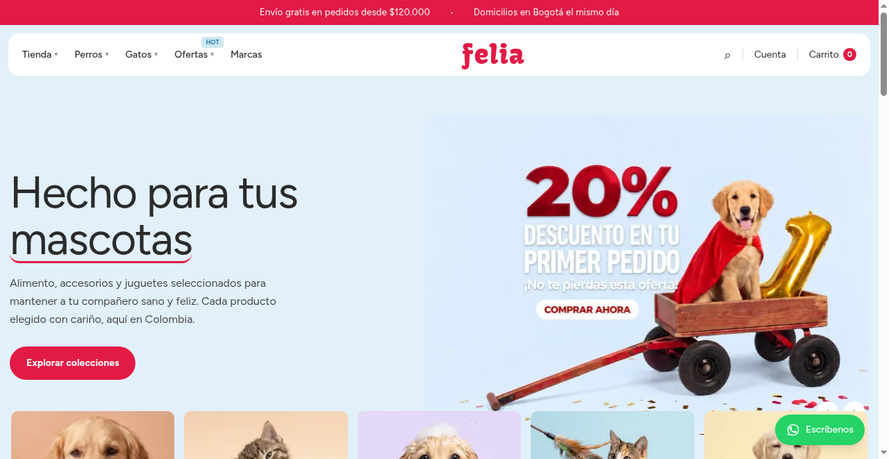 Captura de felia.com.co